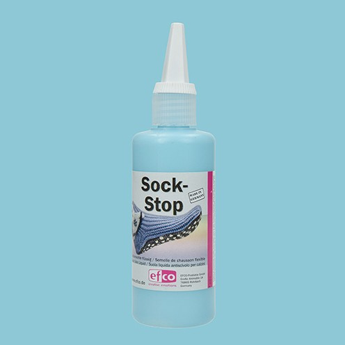 Efco Protiskluzová barva na ponožky Sock-Stop, 100 ml - VYBERTE ODSTÍN - Protiskluzová barva na ponožky Sock-Stop, 100 ml - sv. modrá
