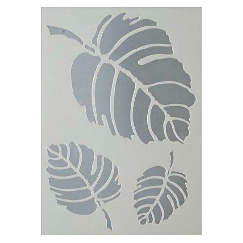 Plastová šablona A5 listy