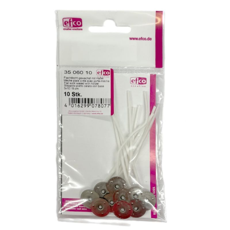 Knot s plíškem voskovaný kulatý průměr 2mmx8cm (10ks)