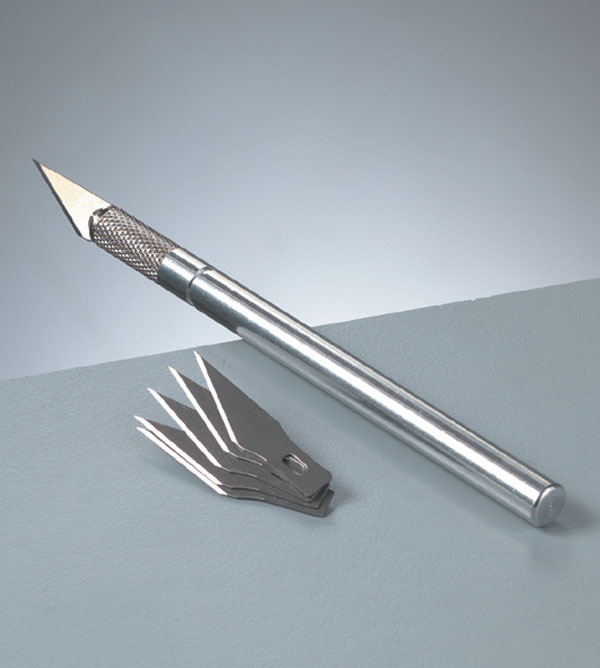 Hobby nůž EFCO celokovový (5 čepelí)