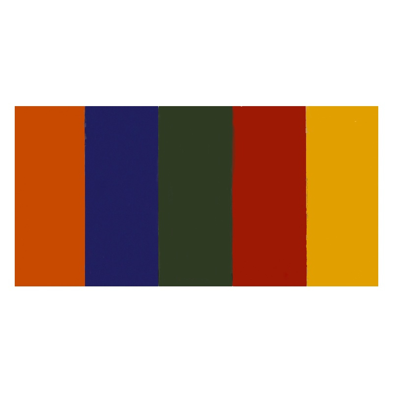 Vosk na výrobu svíček v plátcích základní barvy (5ks)