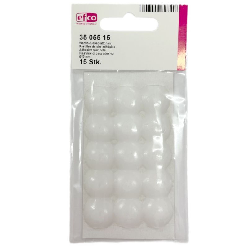 Voskové lepicí tečky 15ks