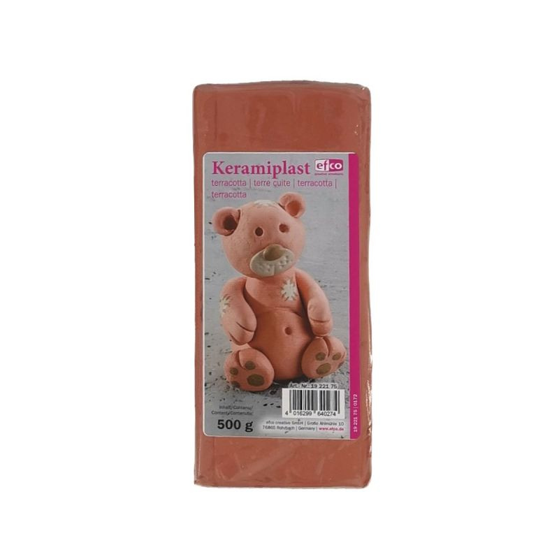 Keramiplast samotvrdnoucí hmota terracotta 0,5kg