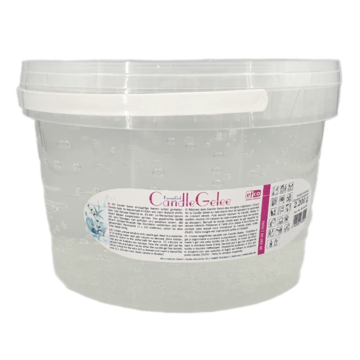 Gelové svíčky - základní želé 2200 g (2440 ml)