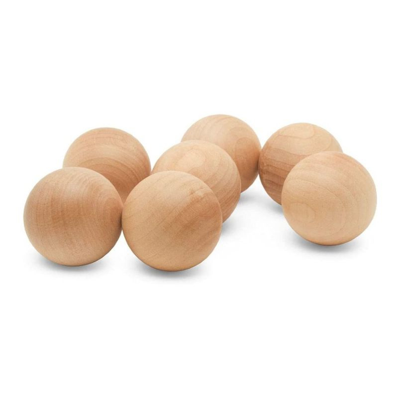 Dřevěné koule 30mm bez otvoru (25ks)