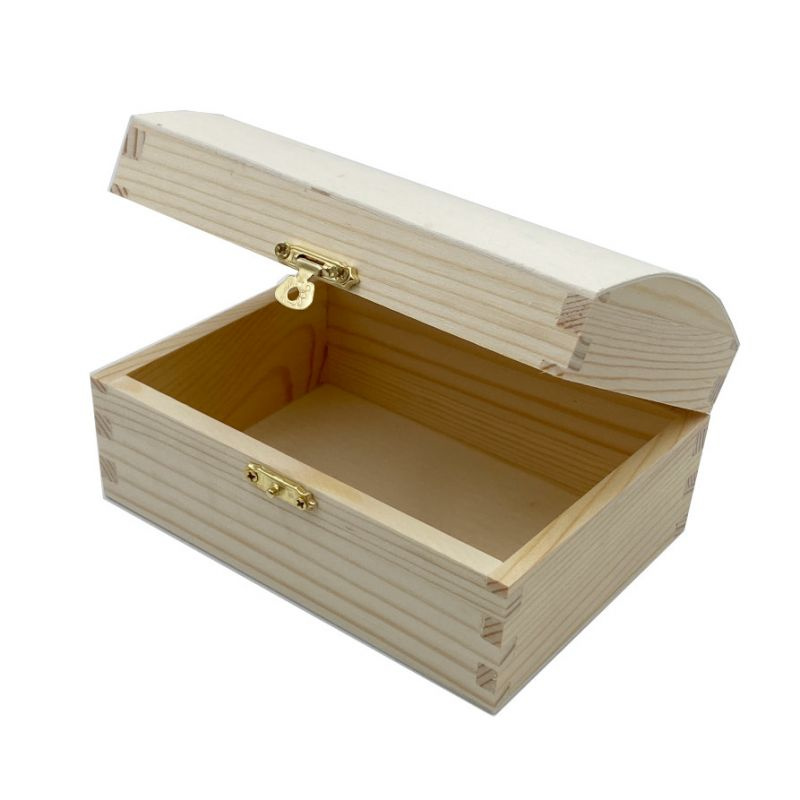 Dřevěná šperkovnička 15,3x10,8x7,8cm