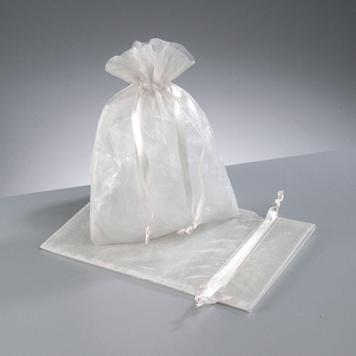 Dárkový sáček bílý 12,5x17 cm