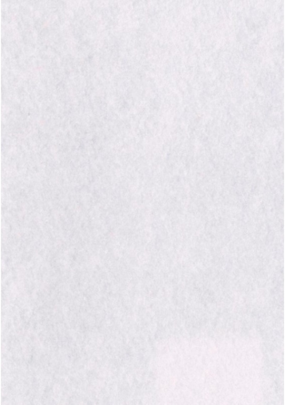 Dekorační plsť 20x30 cm, 2 mm, 350 g, bílá č.01 Davona s.r.o.