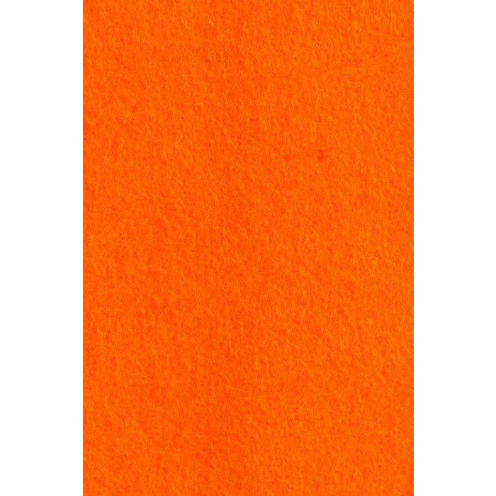 Filc 2mm 30x45cm (1ks) oranžový
