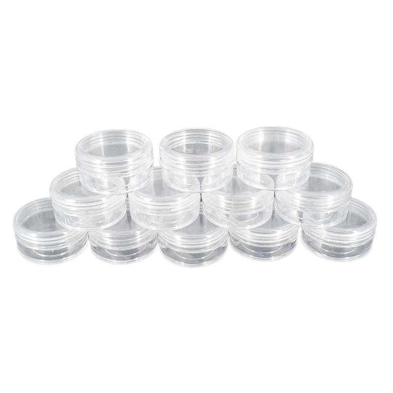 Skladovací plastová krabička 3,9x2cm (12ks)