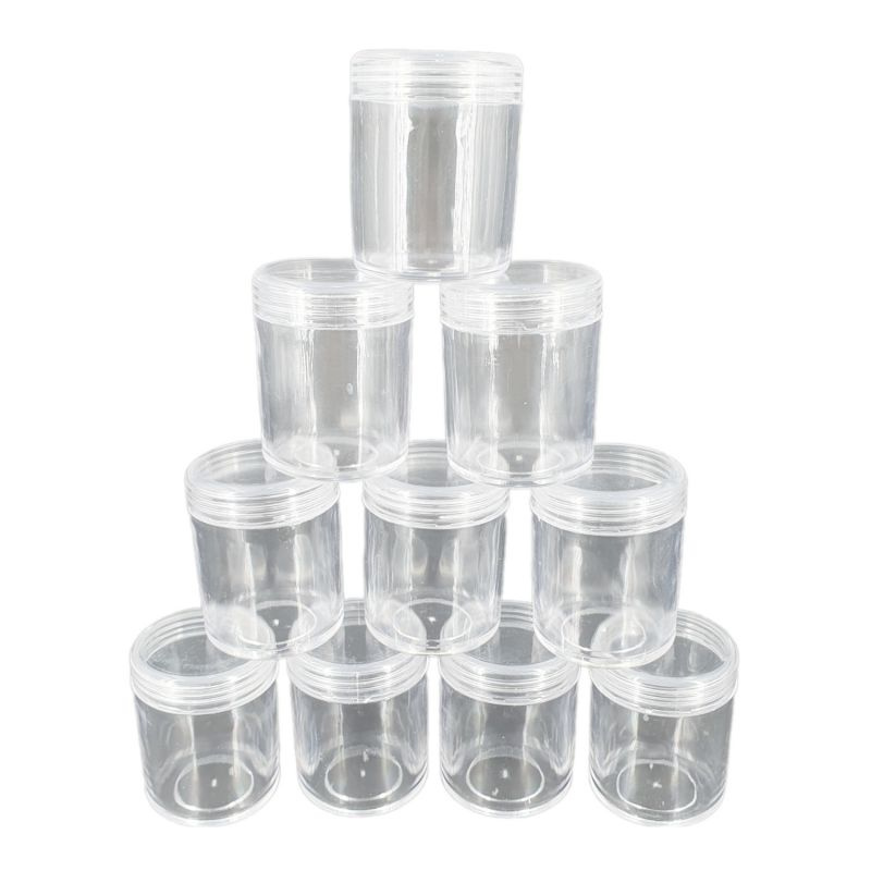 Skladovací plastová krabička 3,9x4,9cm (10ks)