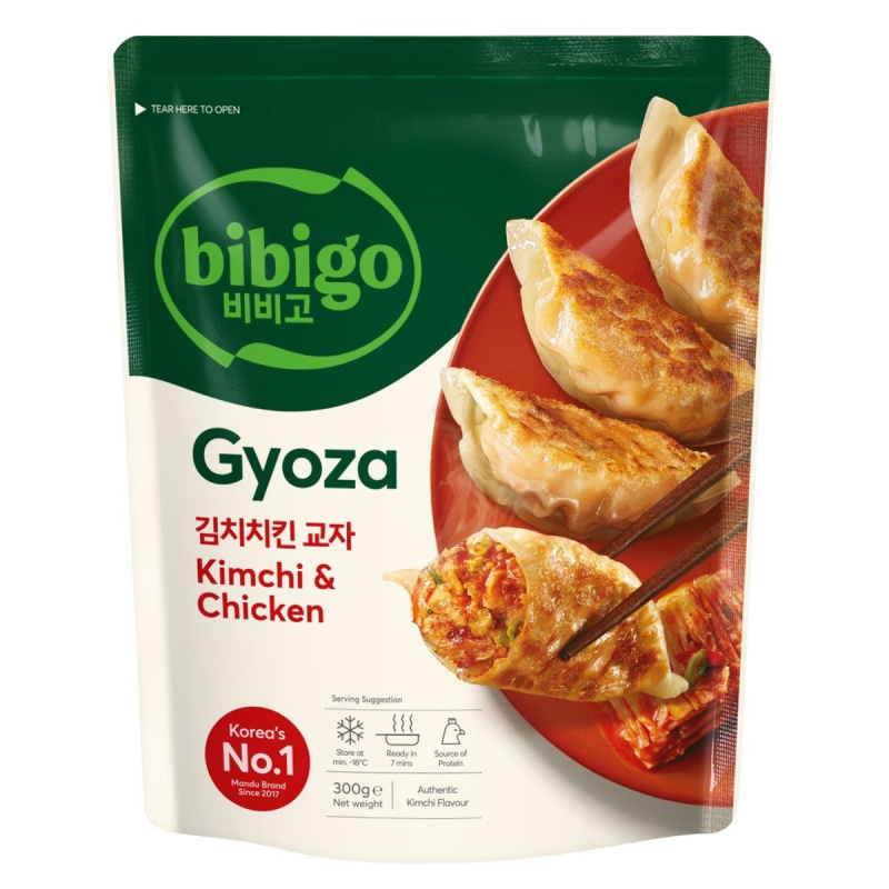 Bibigo Gyoza kimchi a kuře