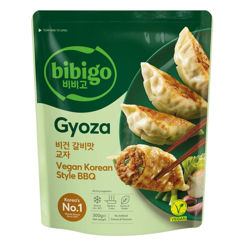 Bibigo Gyoza korejské BBQ vegan