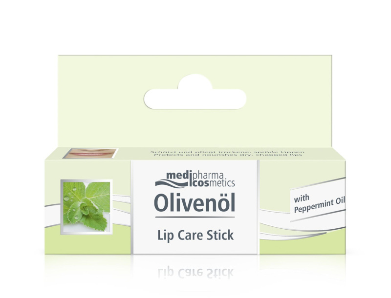 OLIVENÖL Balzám na rty s mátovým olejem 5 g