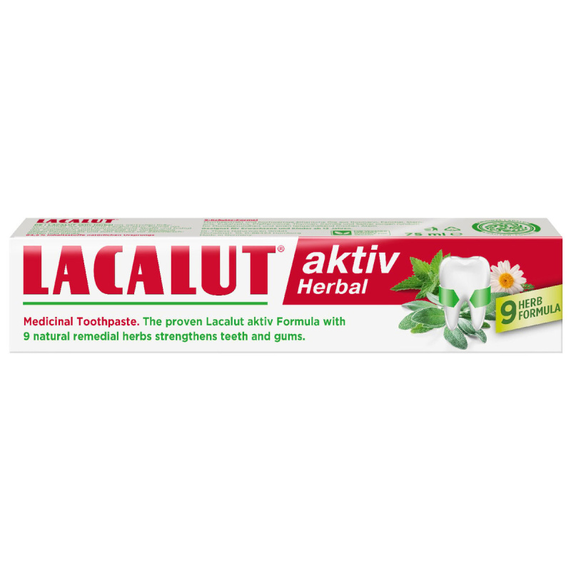 Lacalut Aktiv Herbal zubní pasta