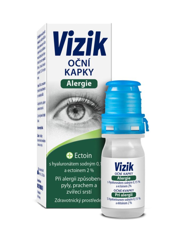Vizik oční kapky alergie 10ml