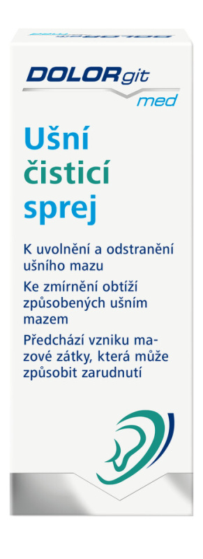 DOLORgit med ušní čistící sprej 20 ml
