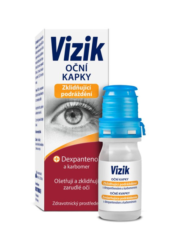 Vizik oční kapky zklidňující podráždění 10ml