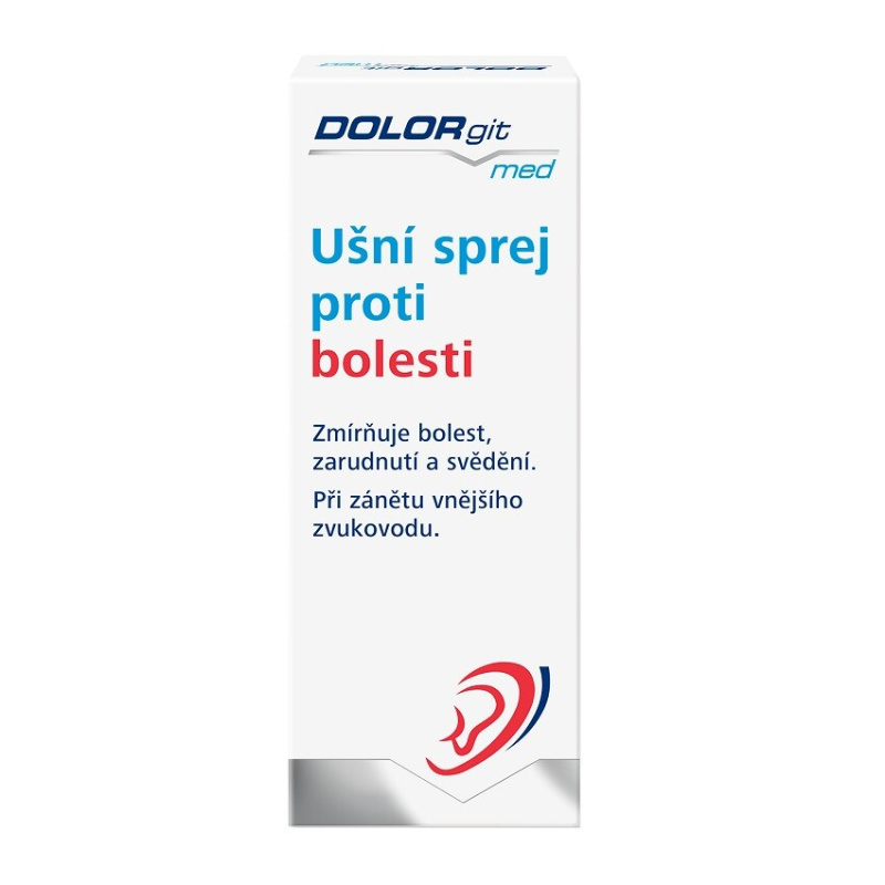 DOLORGIT Med ušní sprej proti bolesti 20 ml