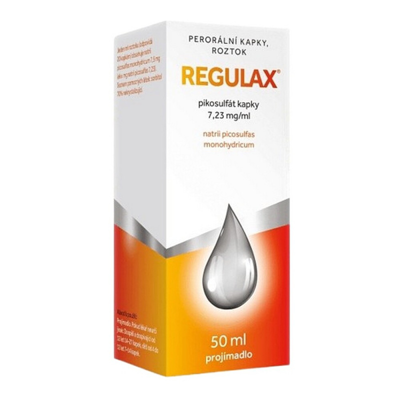 REGULAX PIKOSULFÁT 7,23MG/ML POR GTT SOL 1X50ML