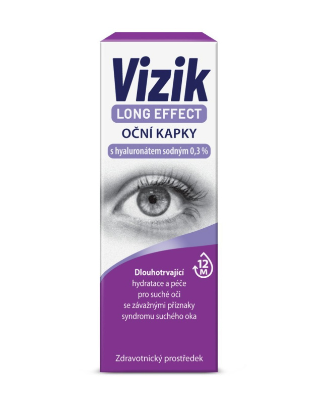 Vizik Long Effect oční kapky 10ml