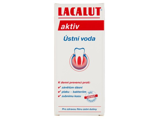 Lacalut Aktiv ústní voda 300 ml