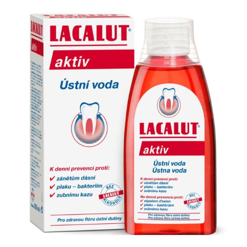 Lacalut Aktiv ústní voda 300 ml