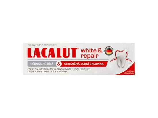 Lacalut White & Repair zubní pasta pro obnovení zubní skloviny 75 ml