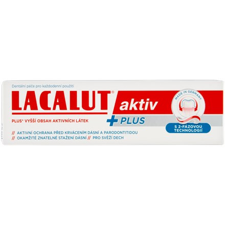LACALUT Aktiv Plus zubní pasta 75 ml
