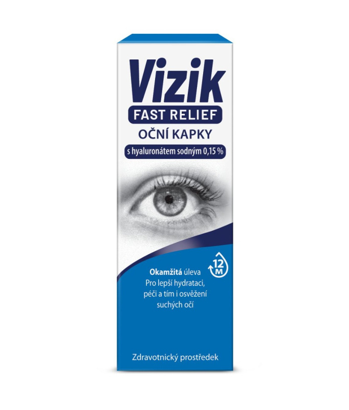 Vizik Fast Relief oční kapky 10ml