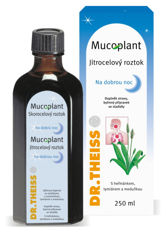 MUCOPLANT Jitrocelový roztok Na dobrou noc 100 ml