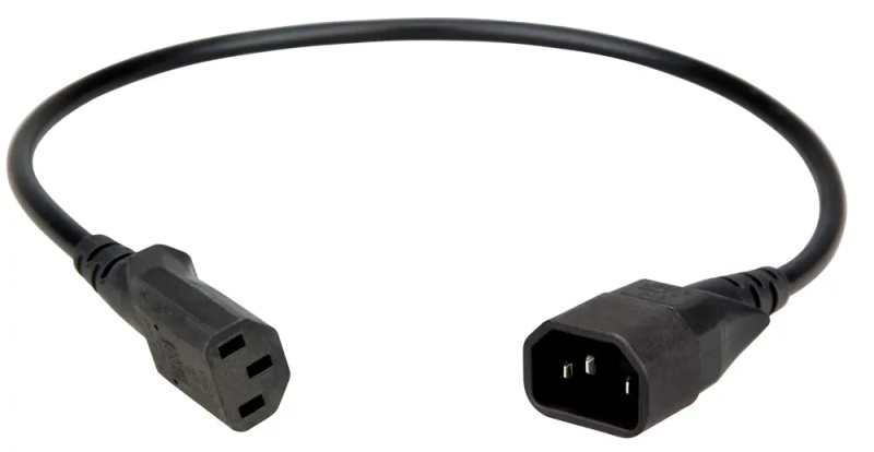 Prodl.kabel IT METER,C13/C14 pro ochr.krytky 0,5m