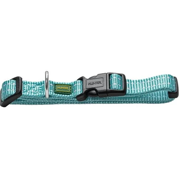 Obojek Tripoli 1,5x30-45 cm M Hunter světle modrá