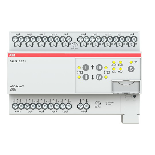 ABB 2CDG110245R0011 Člen akční spínací, SAH/S 16.6.7.1 35-KNX