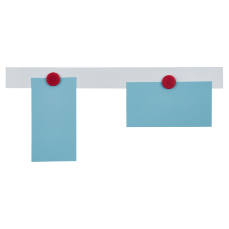 Samolepicí magnetická lišta Franken - plastová, 50 cm