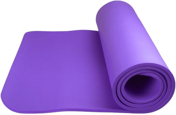Power System Podložka na jógu YOGA MAT PLUS - fialová
