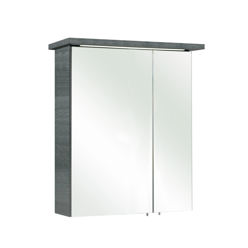 Pelipal Zrcadlová skříňka s LED osvětlením Quickset 328, grafit, 72 x 60 x 20 cm