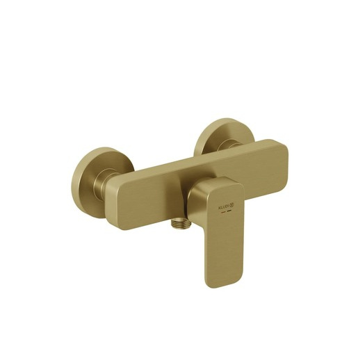 Sprchová baterie Kludi Renon bez sprchového setu 150 mm kartáčované zlato 42831N075