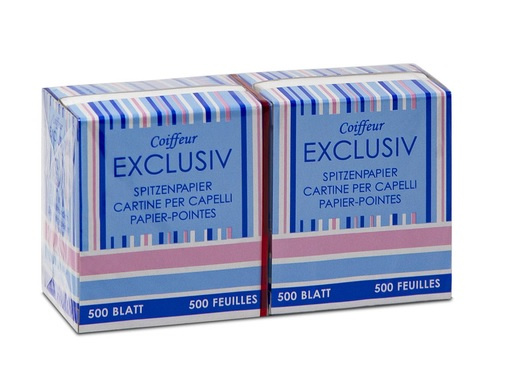 Papírky na trvalou 500ks - balení 2x500ks Matuschka/Coiffeur Exclusiv