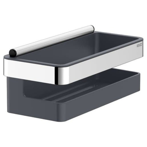 Keuco Moll polička se stěrkou chrom/antracit 12759010000 12 759 010 001