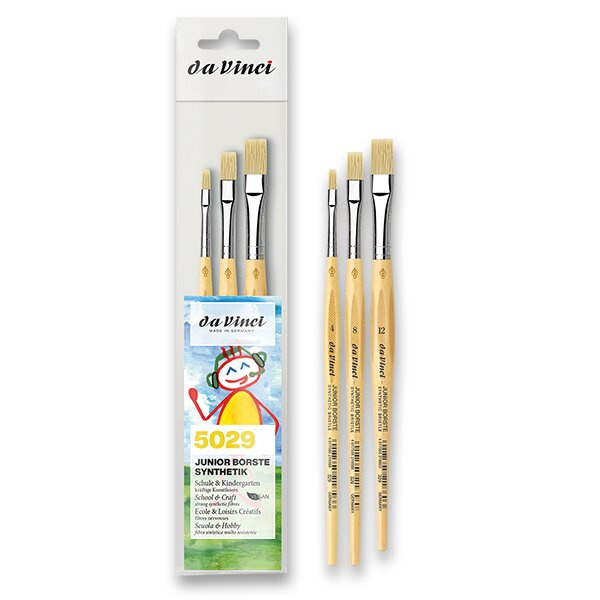 Štětce Junior souprava 3 ks DAVINCI