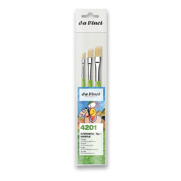 Sada štětců da Vinci Fit Synthetics 4+8+12 da Vinci