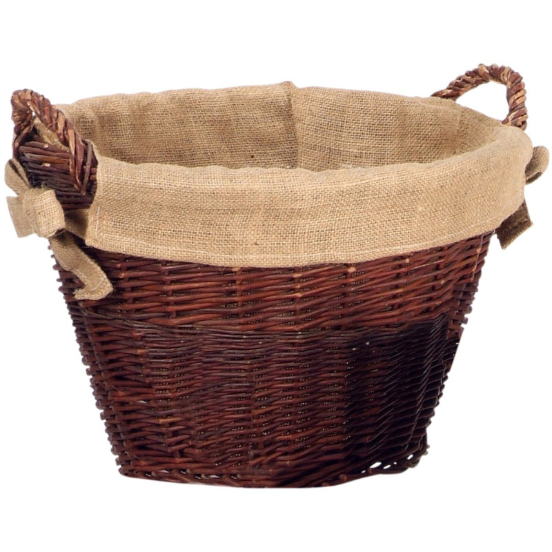 Koš na krbové dřevo FIREFIX z vrbového proutí