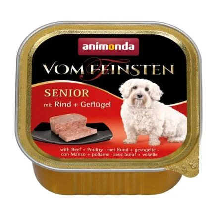 Animonda Vom Feinsten Paštika Senior 150g - Hovězí/kuřecí