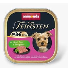 ANIMONDA paštika Vom Feinsten MINI - hovězí, kachna, oregáno pro psy 100g