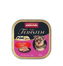 ANIMONDA paštika Vom Feinsten MINI Junior - krůta, telecí, jablko  pro psy  100g