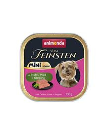 ANIMONDA paštika Vom Feinsten MINI Senior - kuře, zvěřina, oregano pro psy  100g