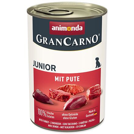 GRANCARNO JUNIOR -s krůtím masem 400 g