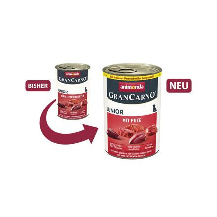GRANCARNO JUNIOR -s krůtím masem 400 g