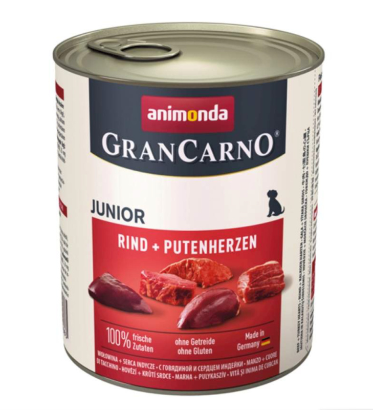 GRANCARNO JUNIOR -s krůtím masem 800 g